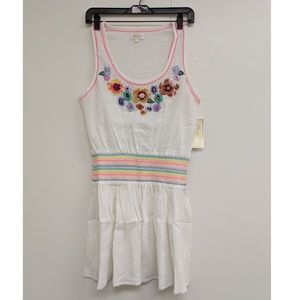 Shoshanna Rainbow Floral Tank Dress